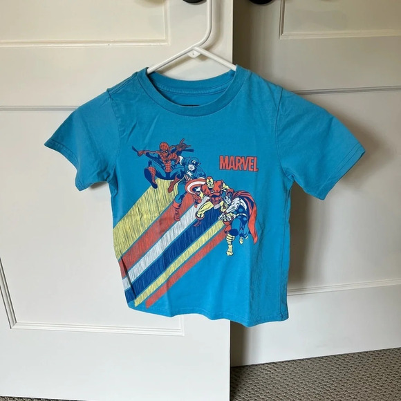 Boys Marvel Tee bundle (size 6) - Picture 2 of 3